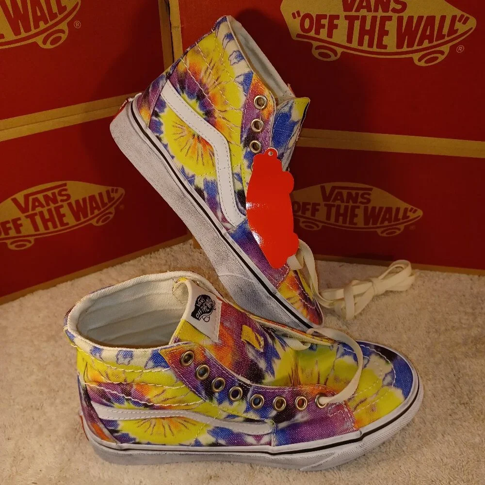 Vans Men's 5.5/Women's 7 Sk8-Hi Tie Dye VN0A4U1619X